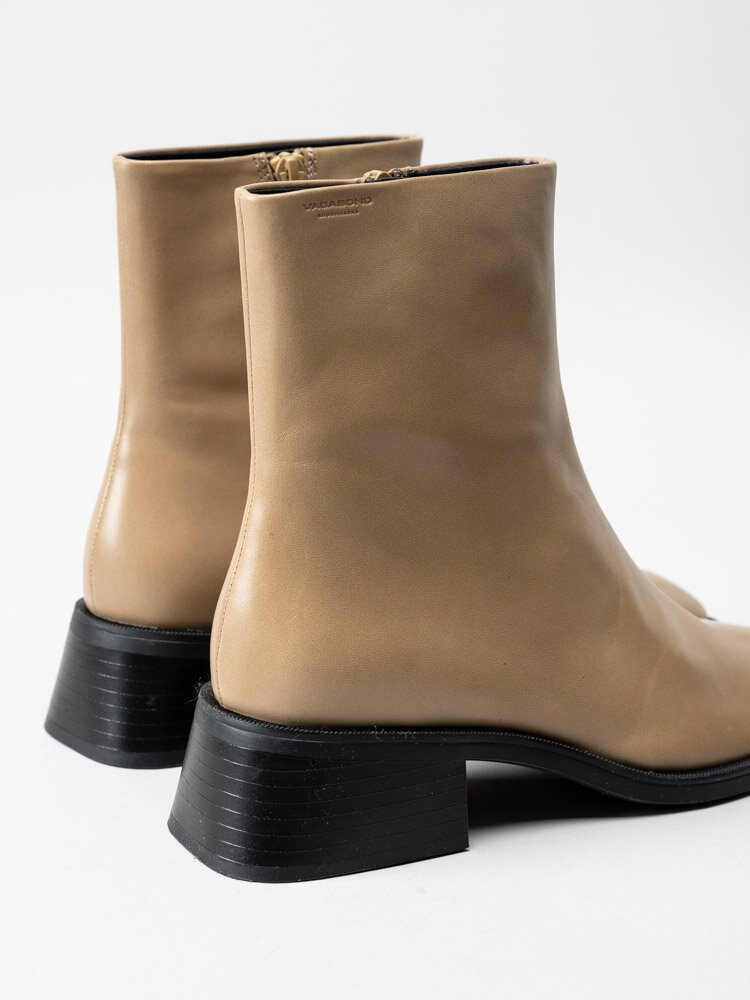 Vagabond - Blanca - Beige boots i skinn