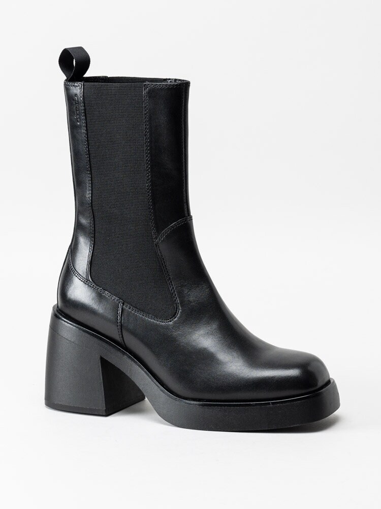 Vagabond - Brooke - Svarta chelsea boots i skinn