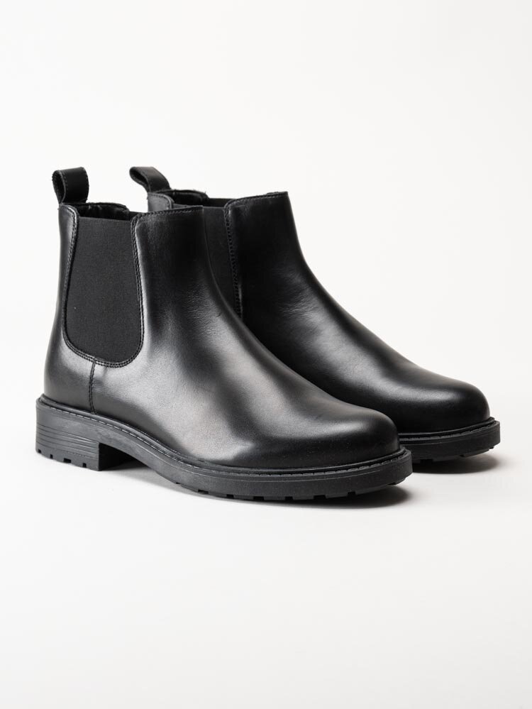 Clarks - Orinoco2 Lane - Svarta chelsea boots i skinn