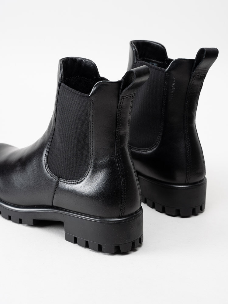 Ecco - Modtray W - Svarta chelseaboots i skinn