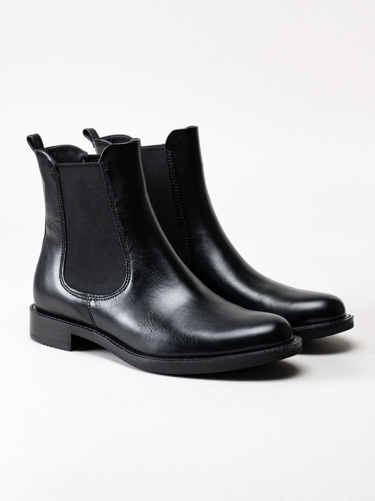 Ecco - Sartorelle 25 - Svarta chelsea boots i skinn