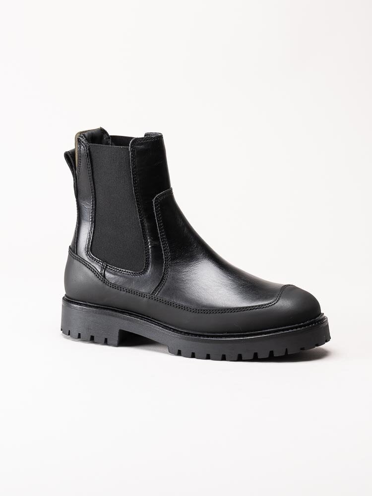 Gant Footwear - Dalmont - Svarta chelsea boots i skinn