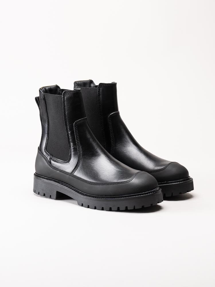 Gant Footwear - Dalmont - Svarta chelsea boots i skinn