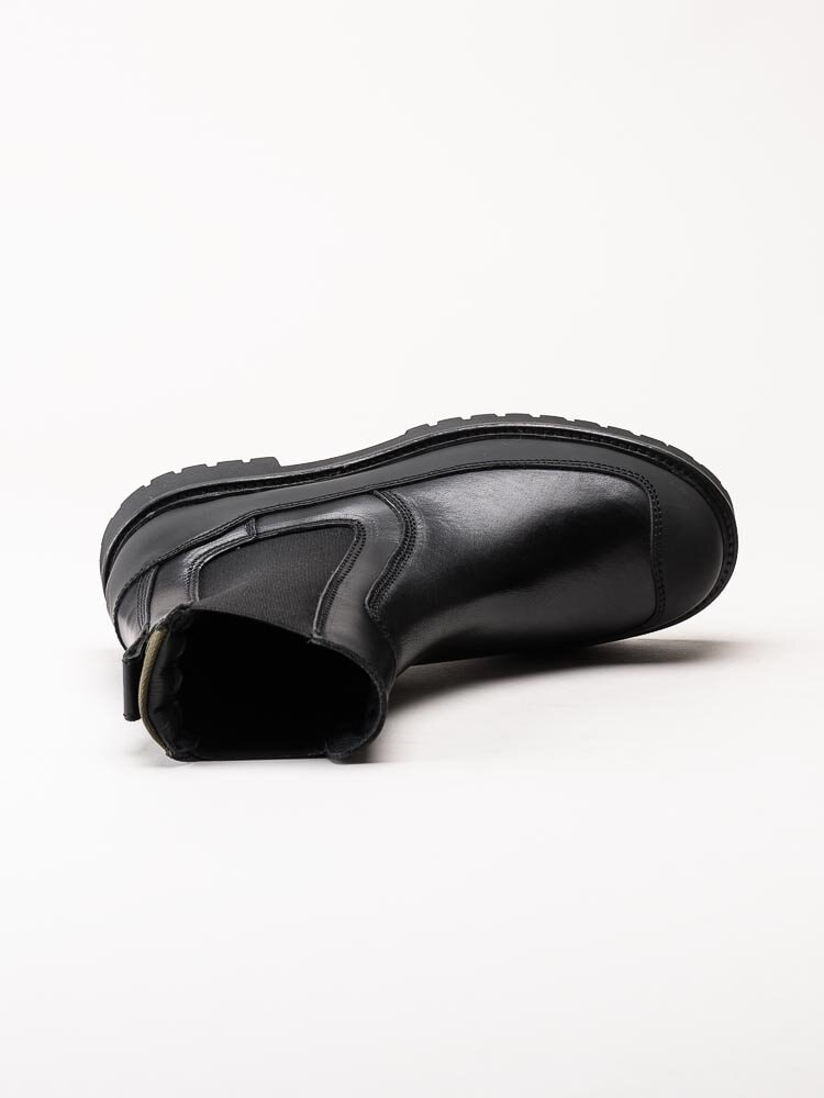 Gant Footwear - Dalmont - Svarta chelsea boots i skinn