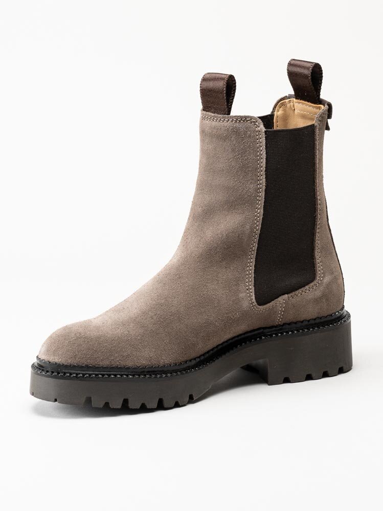 Gant Footwear - Kelliin - Beige chelsea boots i mocka