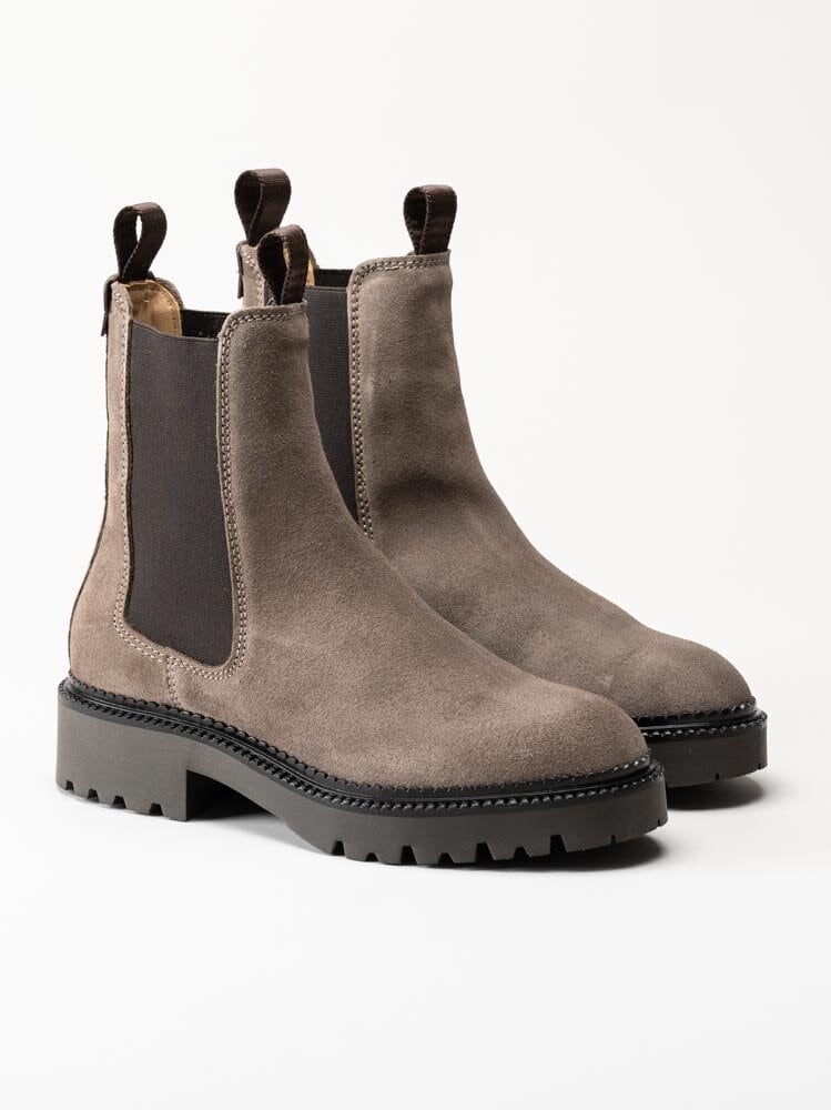 Gant Footwear - Kelliin - Beige chelsea boots i mocka