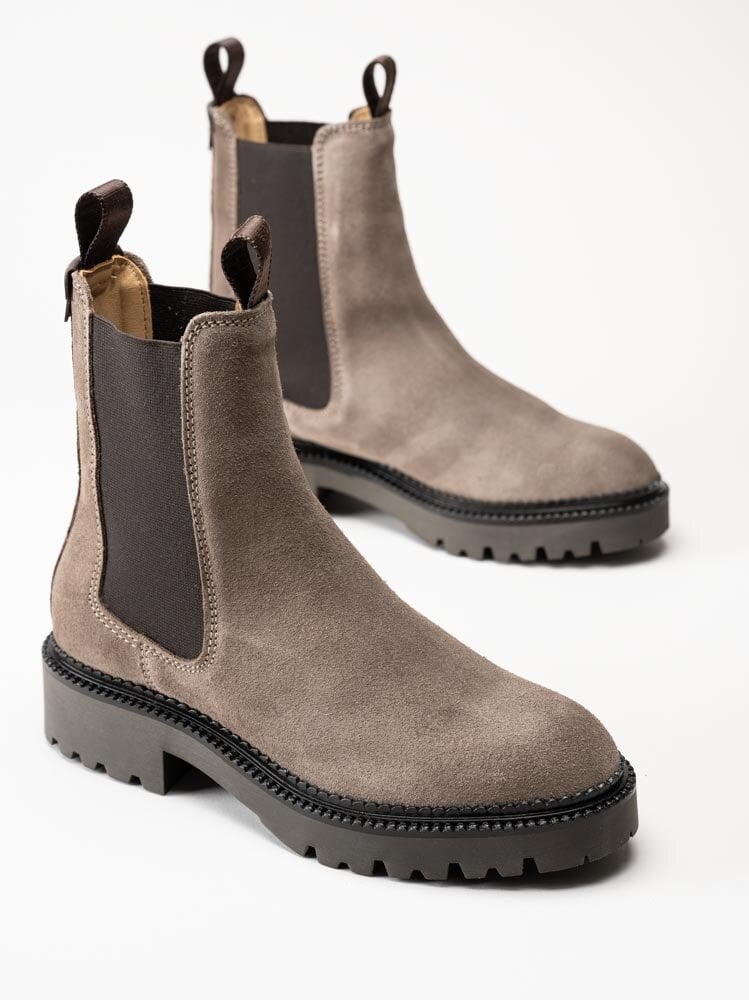 Gant Footwear - Kelliin - Beige chelsea boots i mocka