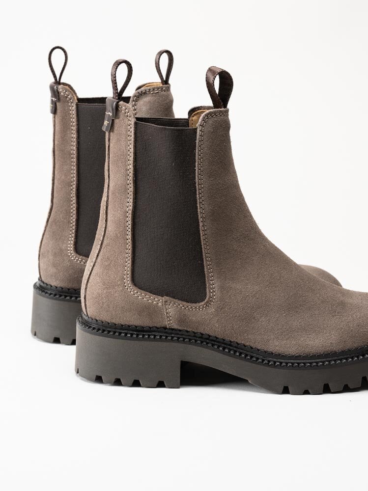 Gant Footwear - Kelliin - Beige chelsea boots i mocka