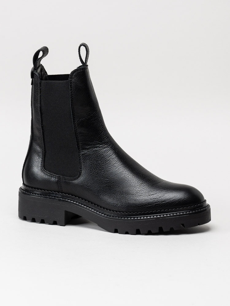 Gant Footwear - Kelliin - Svarta chelsea boots i skinn