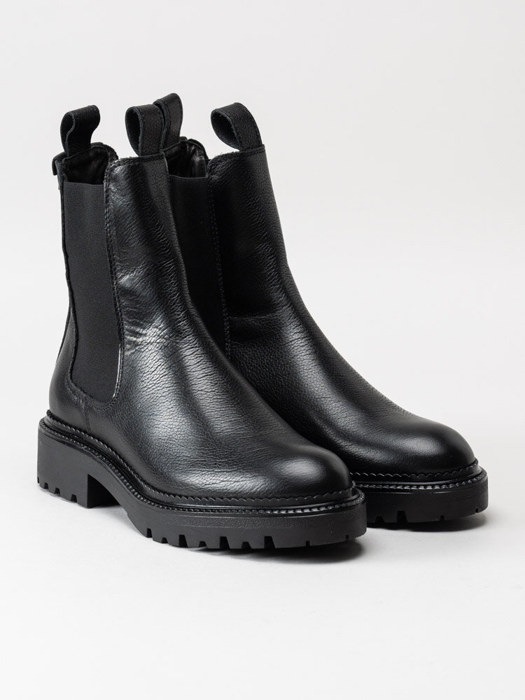Gant Footwear - Kelliin - Svarta chelsea boots i skinn