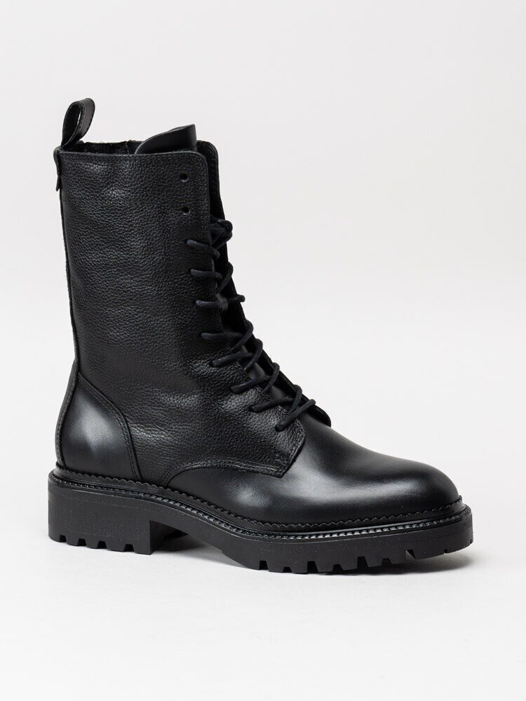 Gant Footwear - Kelliin - Svarta höga kängor i skinn