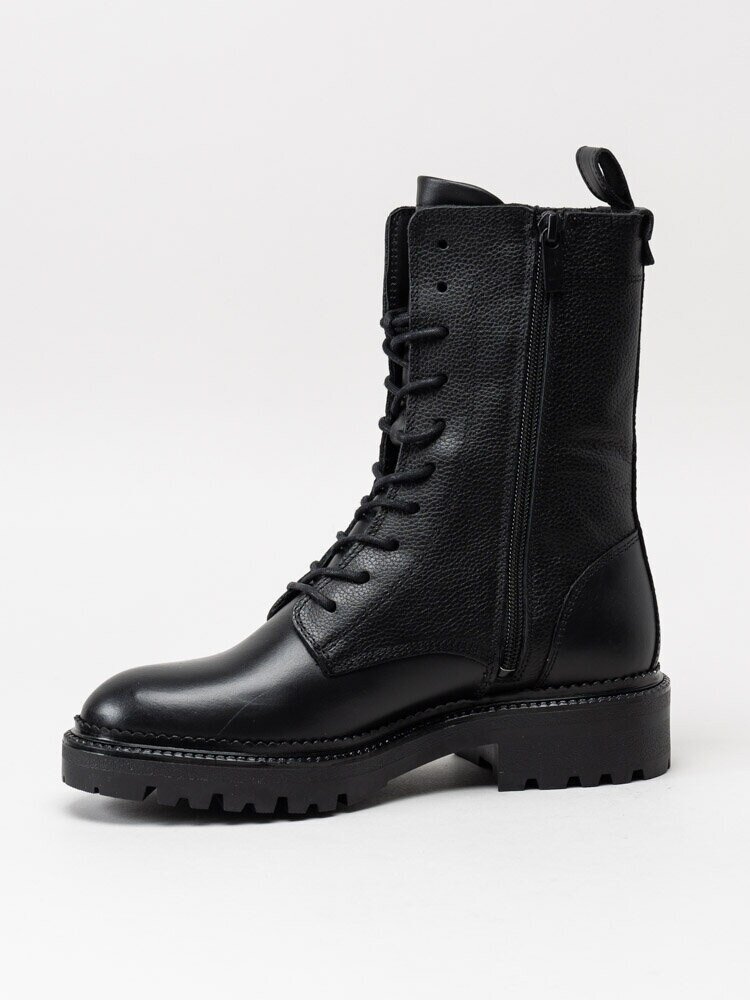Gant Footwear - Kelliin - Svarta höga kängor i skinn