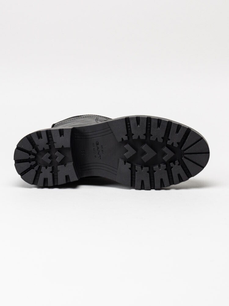 Gant Footwear - Kelliin - Svarta höga kängor i skinn