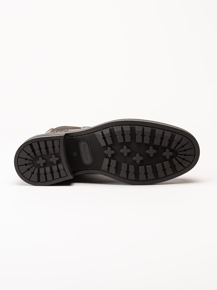 Gant Footwear - Aimlee - Mörkbruna chelsea boots i skinn