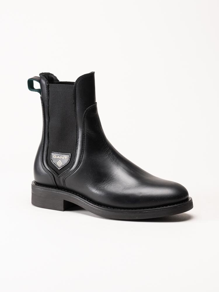 Gant Footwear - Aimlee - Svarta chelsea boots i skinn
