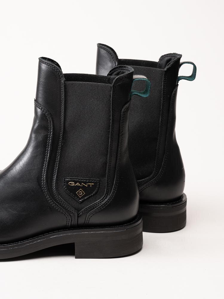 Gant Footwear - Aimlee - Svarta chelsea boots i skinn