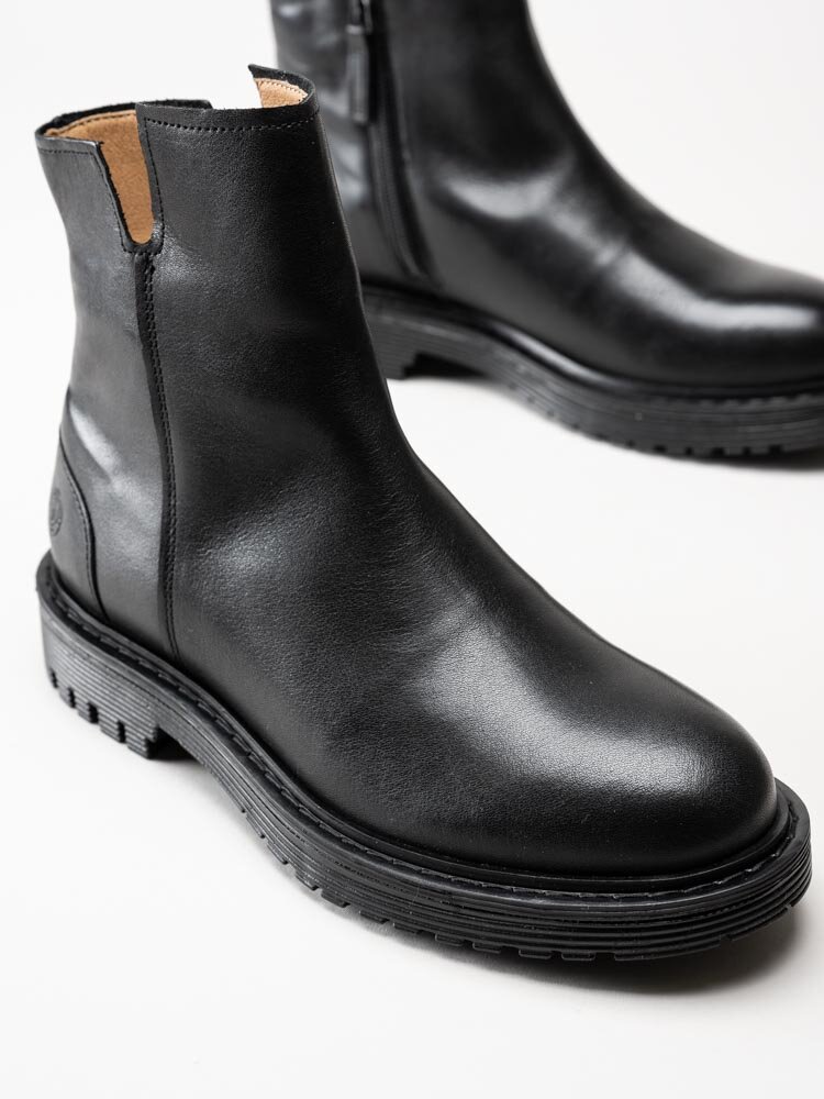 Sneaky Steve - Blessed W - Svarta boots i skinn