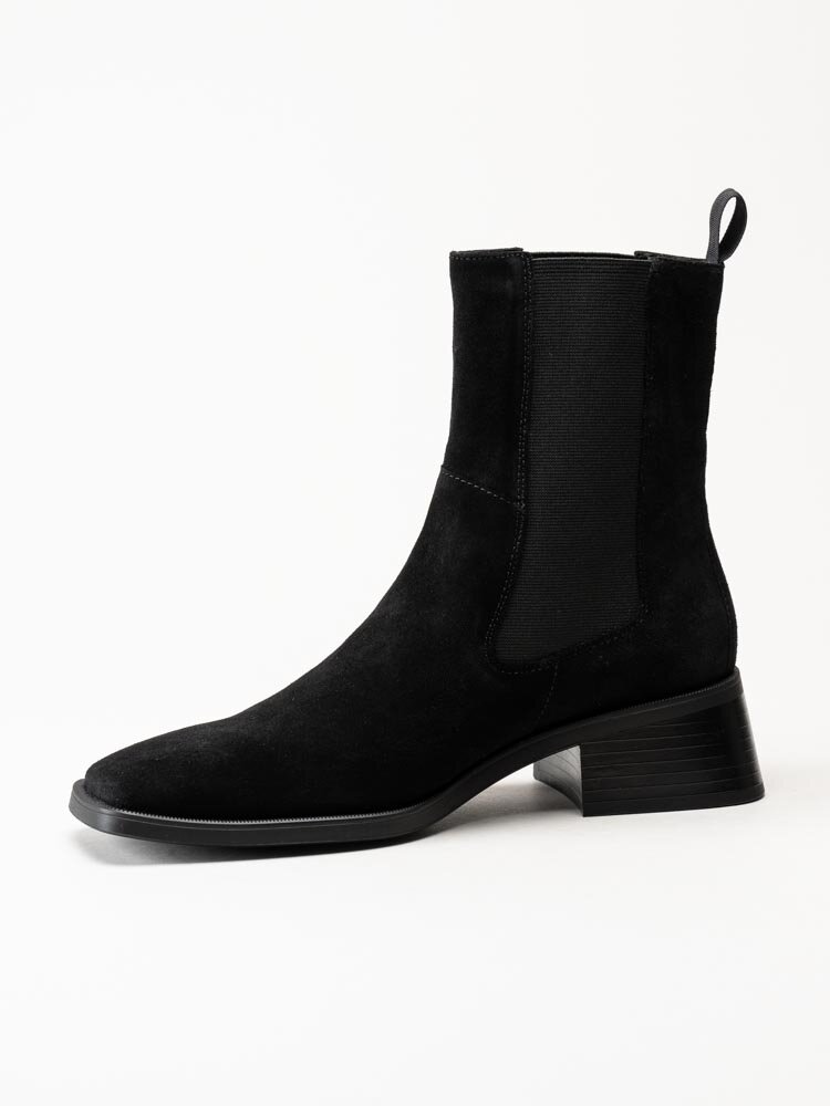 Vagabond - Blanca - Svarta chelsea boots i mocka