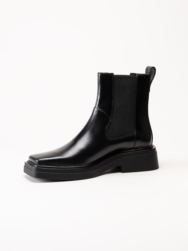 Vagabond - Eyra - Svarta chelsea boots i skinn