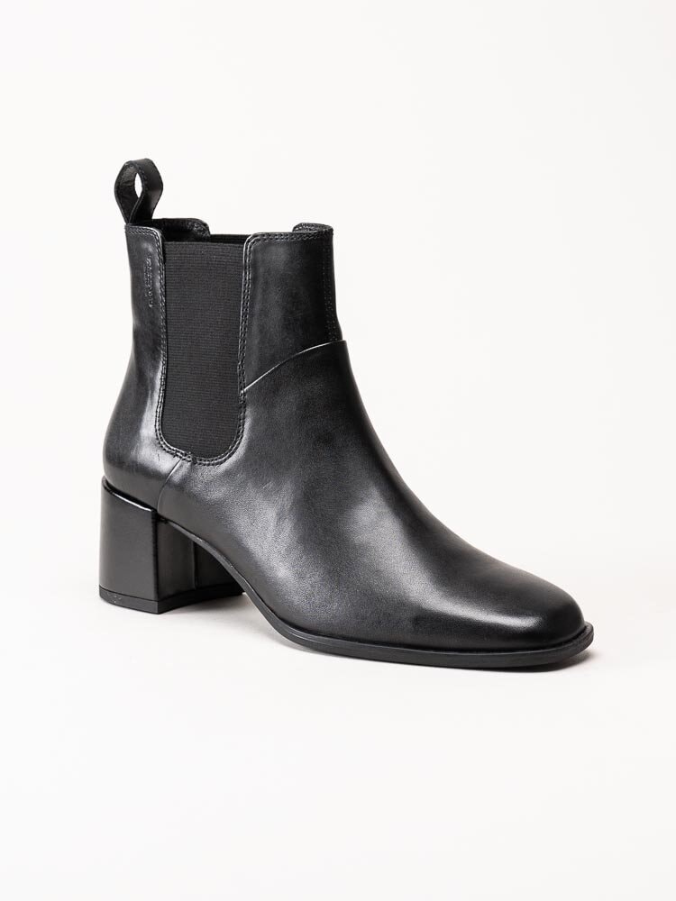 Vagabond - Stina - Svarta chelsea boots i skinn