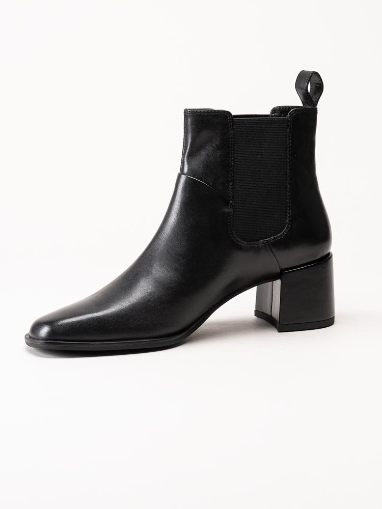 Vagabond - Stina - Svarta chelsea boots i skinn