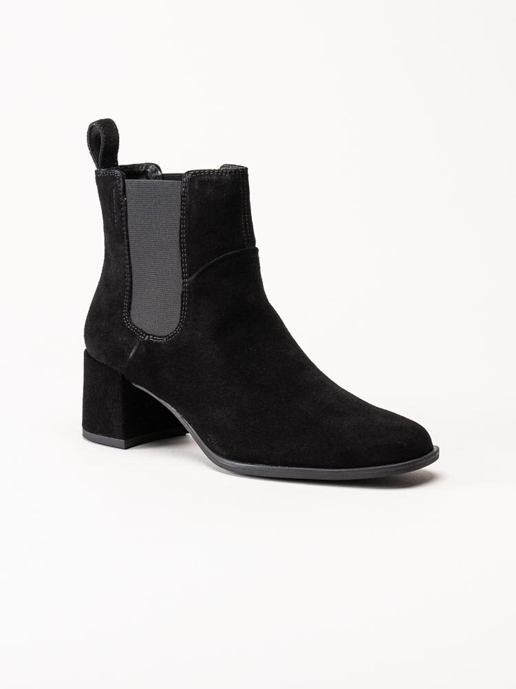 Vagabond - Stina - Svarta chelsea boots i mocka