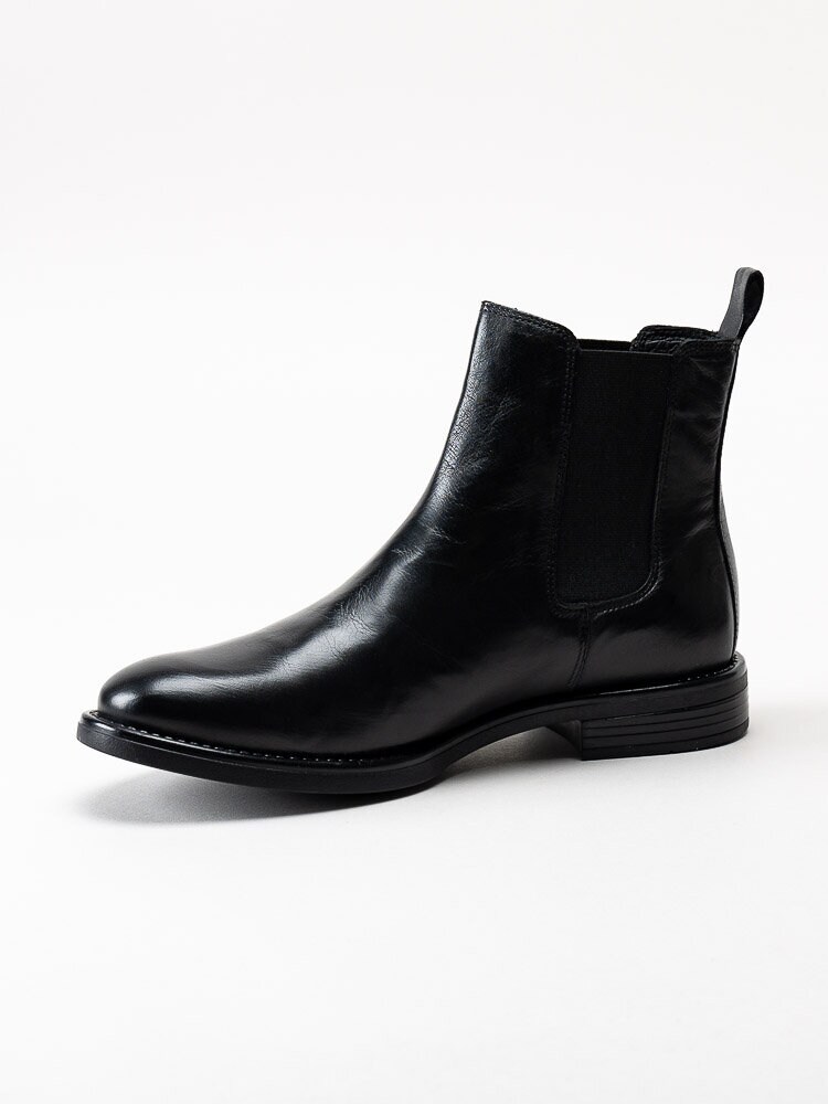 Rosa Negra - Svarta chelsea boots i skinn