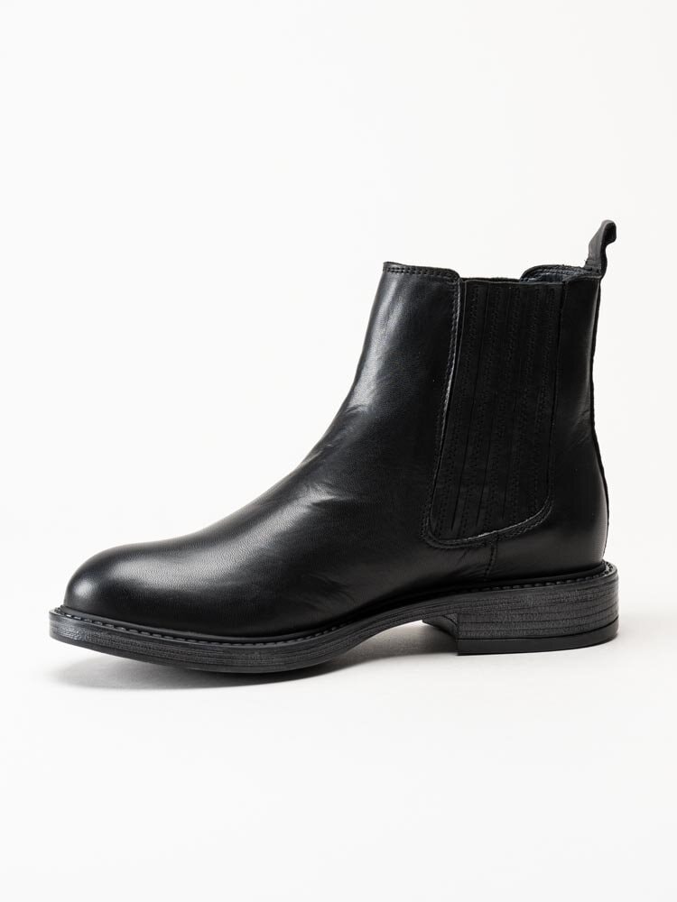 Rosa Negra - Svarta chelsea boots i skinn