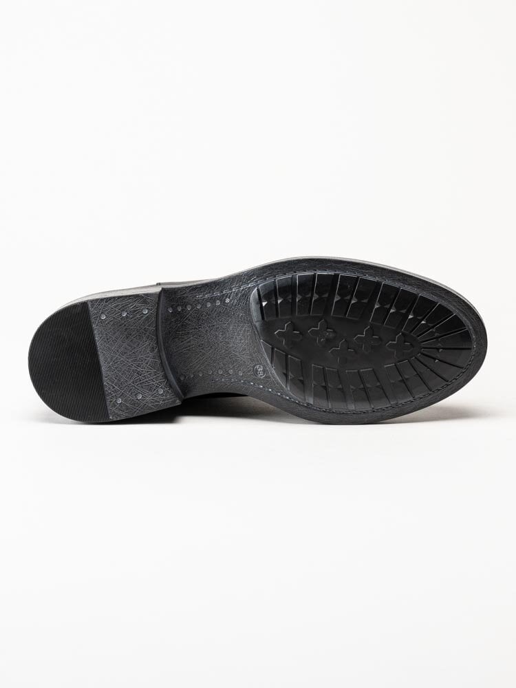 Rosa Negra - Svarta chelsea boots i skinn