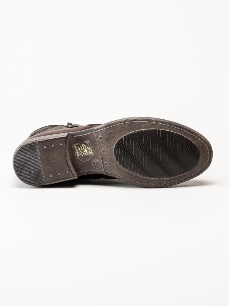 Rosa Negra - Mörkbruna boots i skinn