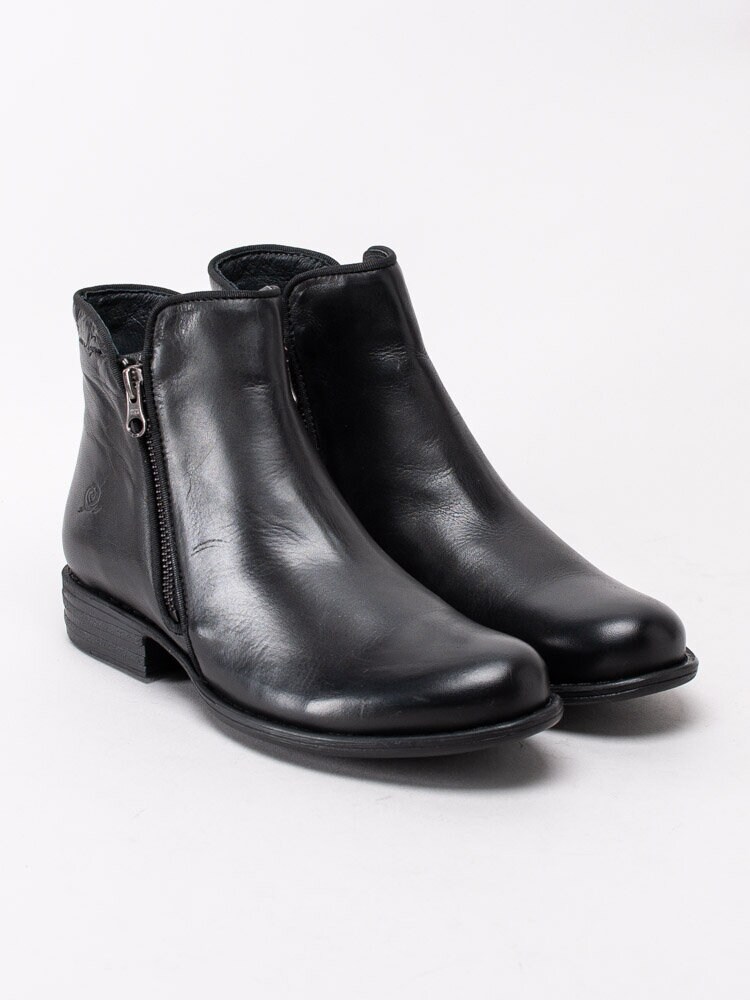 Rosa Negra - Svarta boots i skinn