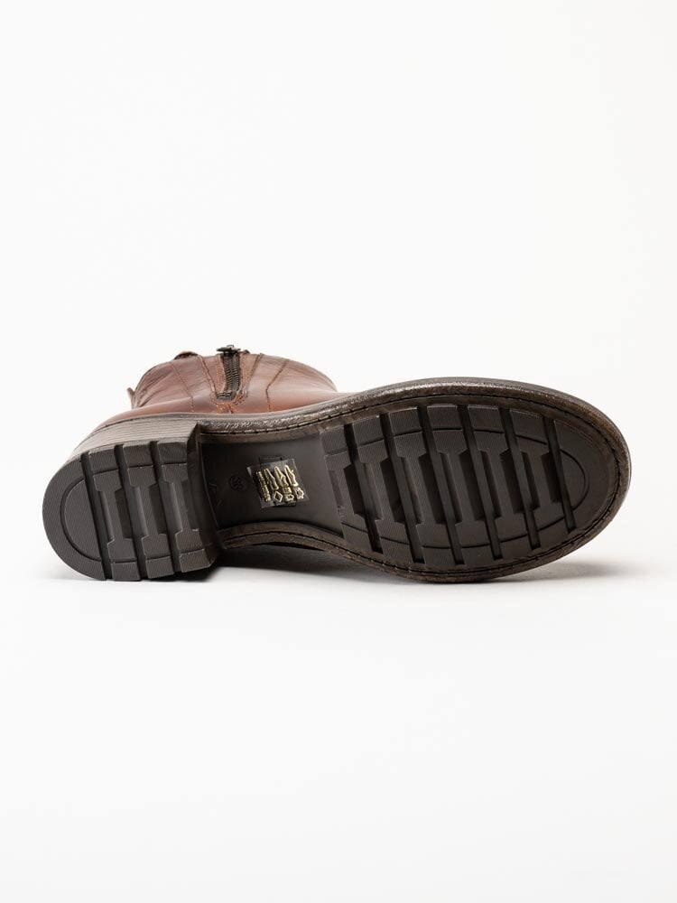 Rosa Negra - Bruna boots i skinn