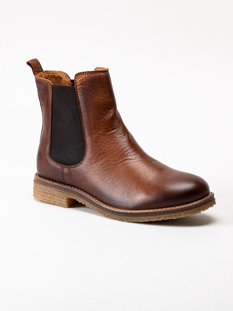 Rosa Negra - Bruna chelsea boots i skinn