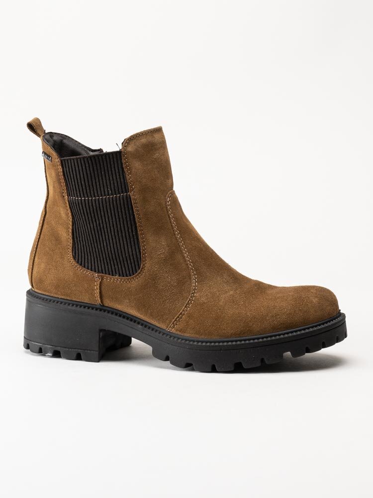 Igi & Co - Donna Gianna GTX - Bruna chelsea boots med Gore-Tex