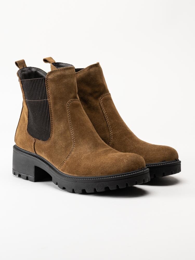 Igi & Co - Donna Gianna GTX - Bruna chelsea boots med Gore-Tex