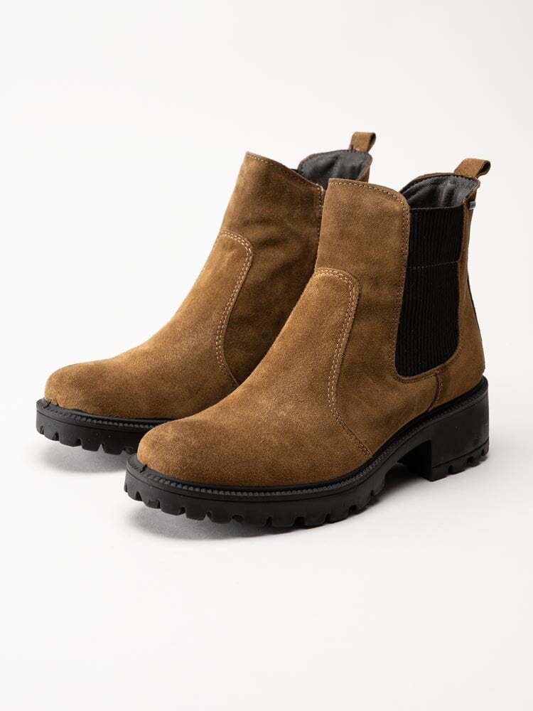 Igi & Co - Donna Gianna GTX - Bruna chelsea boots med Gore-Tex