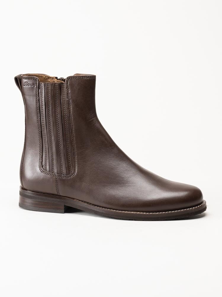 Sioux - Petrunja 701 - Bruna chelsea boots i skinn