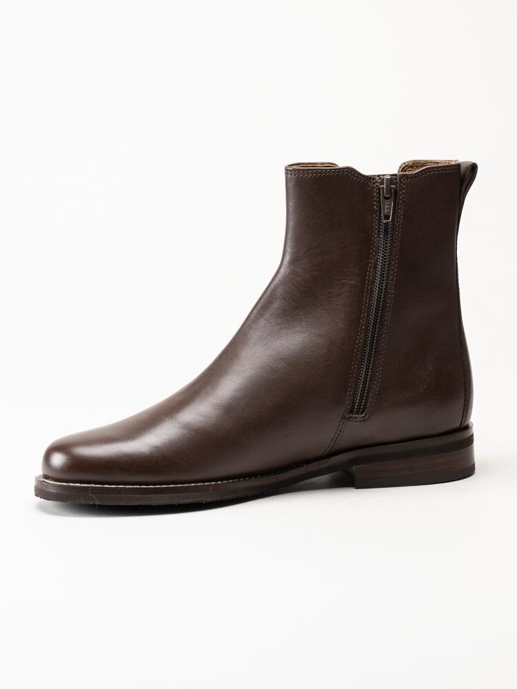 Sioux - Petrunja 701 - Bruna chelsea boots i skinn