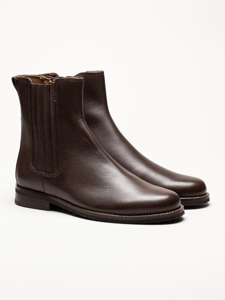 Sioux - Petrunja 701 - Bruna chelsea boots i skinn