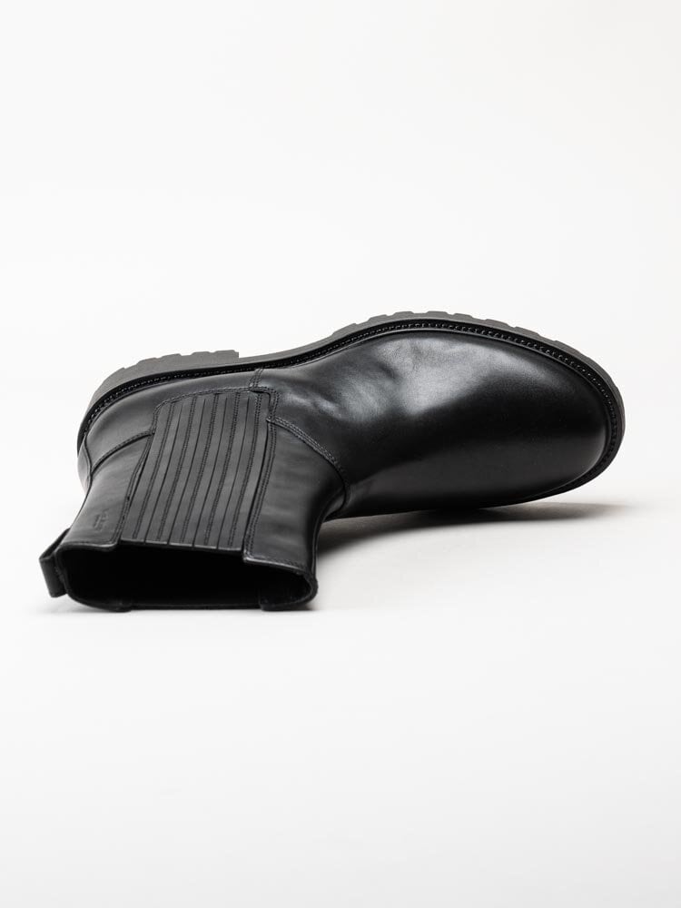 Vagabond - Kenova - Svarta höga chelsea boots i skinn