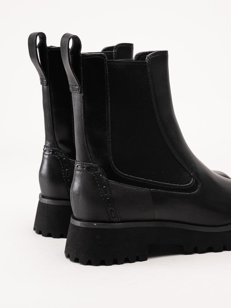 Clarks - Stayso Rise - Svarta chelsea boots i skinn