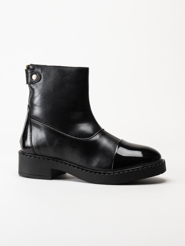 Copenhagen Shoes - Amie Boots Patent - Svarta boots i skinn