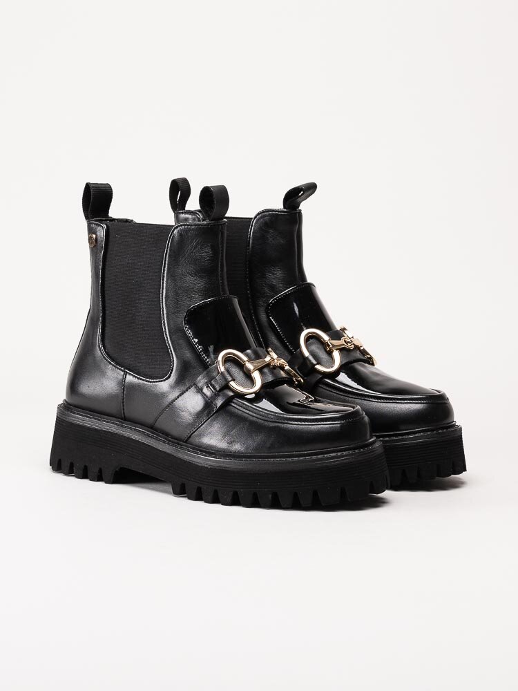 Copenhagen Shoes - All I Want - Svarta chelsea boots i skinn