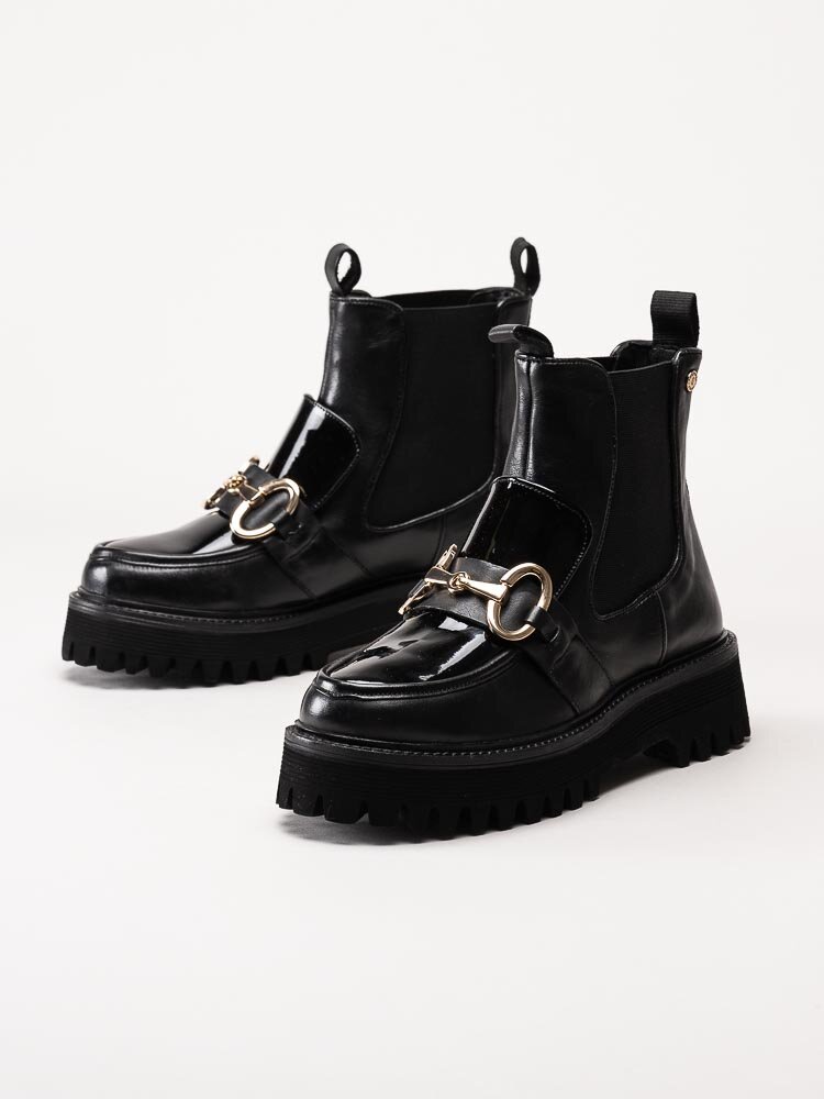 Copenhagen Shoes - All I Want - Svarta chelsea boots i skinn