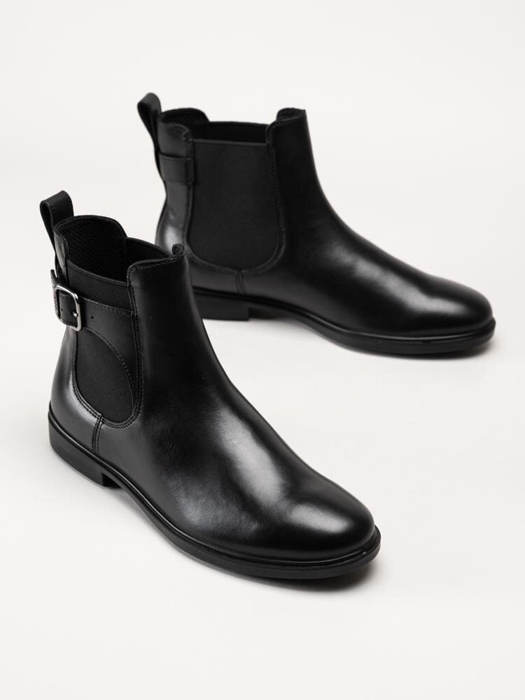 Ecco - Dress Classic 15 - Svarta chelsea boots i skinn