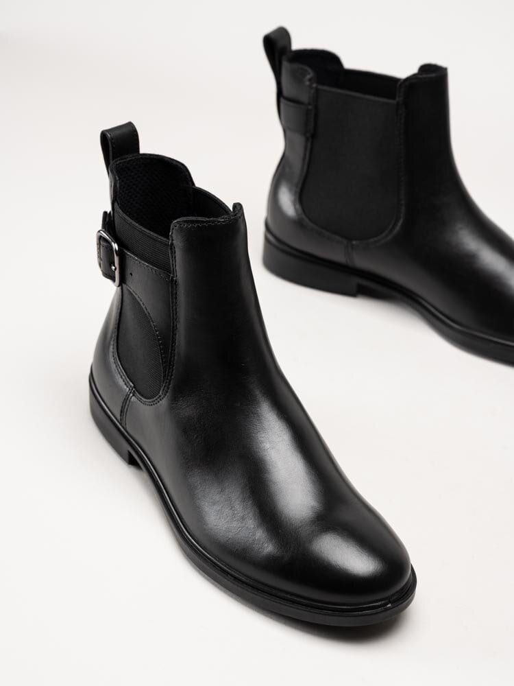Ecco - Dress Classic 15 - Svarta chelsea boots i skinn