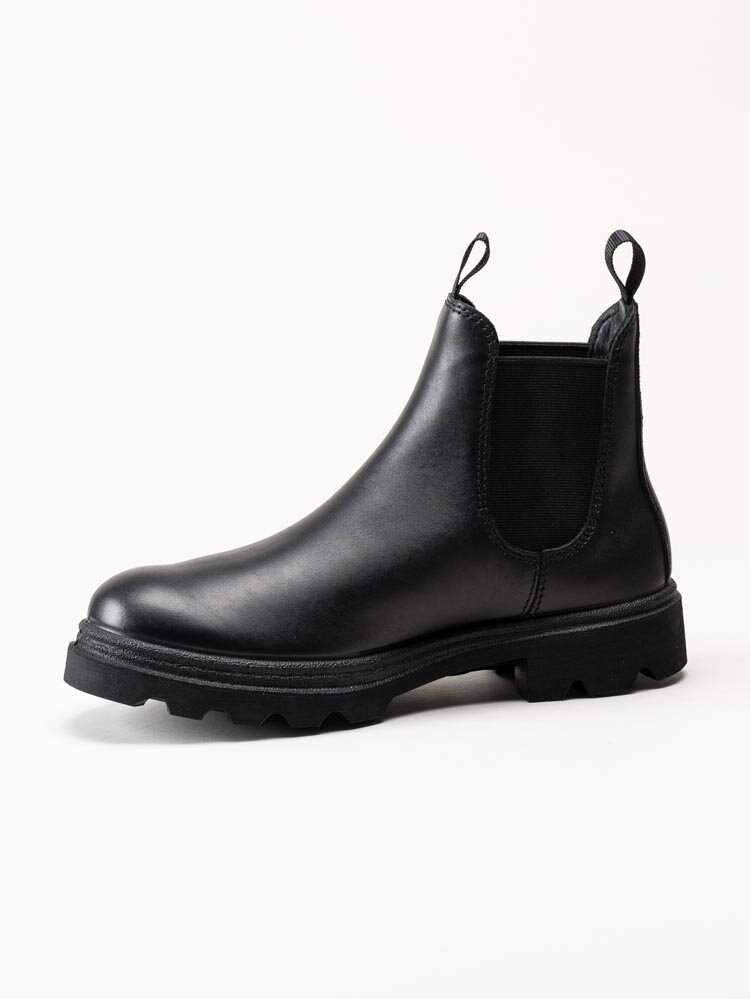 Ecco - Grainer W - Svarta chelsea boots i skinn