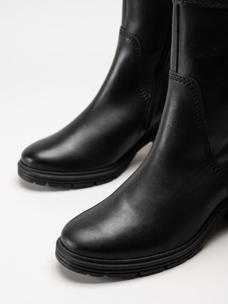 Gabor - Svarta boots i skinn