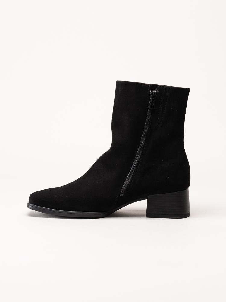 Gabor - Svarta boots i mocka