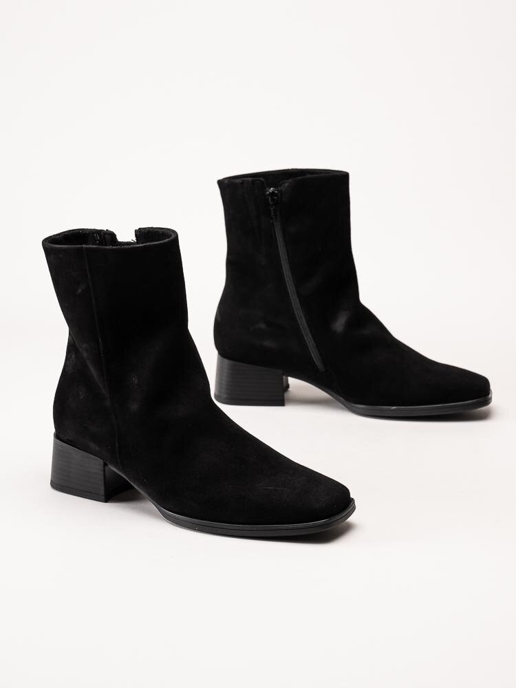 Gabor - Svarta boots i mocka